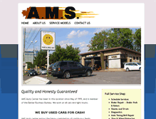 Tablet Screenshot of amsautocenter.com